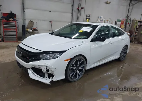 2018 Honda Civic Si from USA, damaged, VIN 2HGFC1E54JH704938